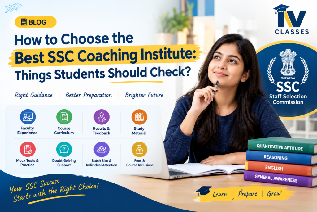 how to choose the best SSC Coaching Institute